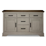Tanner Server - Rustic White