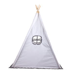 Canvas Tent - Grey, White