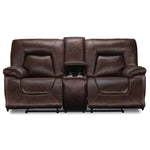 Texas Reclining Loveseat- Chocolate