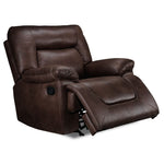 Texas Rocker Reclining Chair- Chocolate