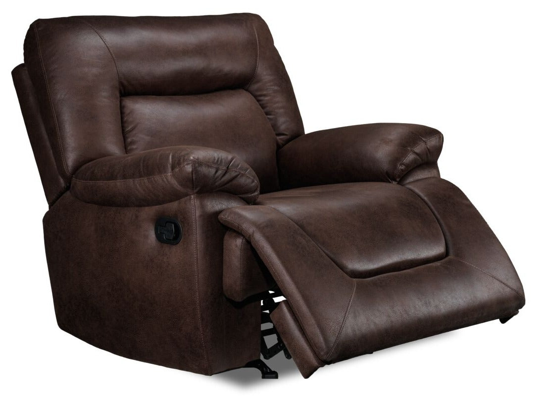 Texas Rocker Reclining Chair- Chocolate