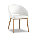 Thatcher Armchair - Champagne Gold, Snow