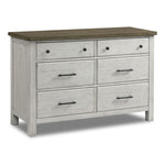 Timber Ridge Crib and Dresser Package - Weathered White