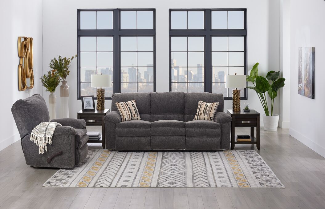 Tosh Recliner - Pewter