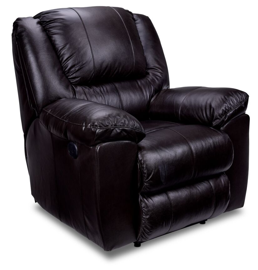 Transformer II Leather Power Reclining Sofa, Loveseat & Chair - Chocolate