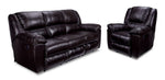 Transformer II Leather Power Reclining Sofa & Chair - Chocolate