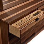 Urban 6 Drawer Dresser - Brown