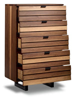 Urban 5 Drawer Chest - Brown