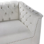 Veronica 3 Pc. Living Room Package - Cream