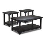 Wellington Coffee Table with 2 End Tables - Grey