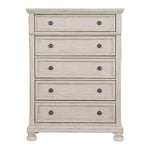 Windchester 5-Piece King Storage Bedroom Set - Antique White