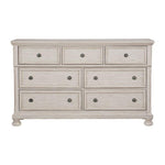 Windchester 6-Piece King Storage Bedroom Set - Antique White