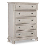 Windchester 5 Drawer Chest - Antique White