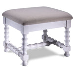 Winslow Coffee Table with Two Ottomans - Antique White