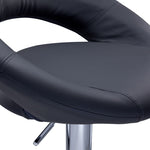 Zoe Bar Height Stool - Grey