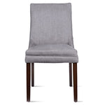 Zyer Dining Chair - Graphite, Merlot