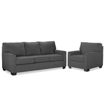 Hazel 2 Pc. Living Room Package w/ Chair - Pepper