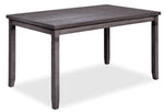 Storm 6-Piece Dining Package - Dark Grey