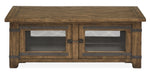 London Lift-Top Coffee Table - Natural Pine