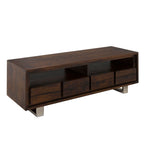Varga 59" Live Edge TV Stand - Brown
