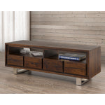 Varga 59" Live Edge TV Stand - Brown