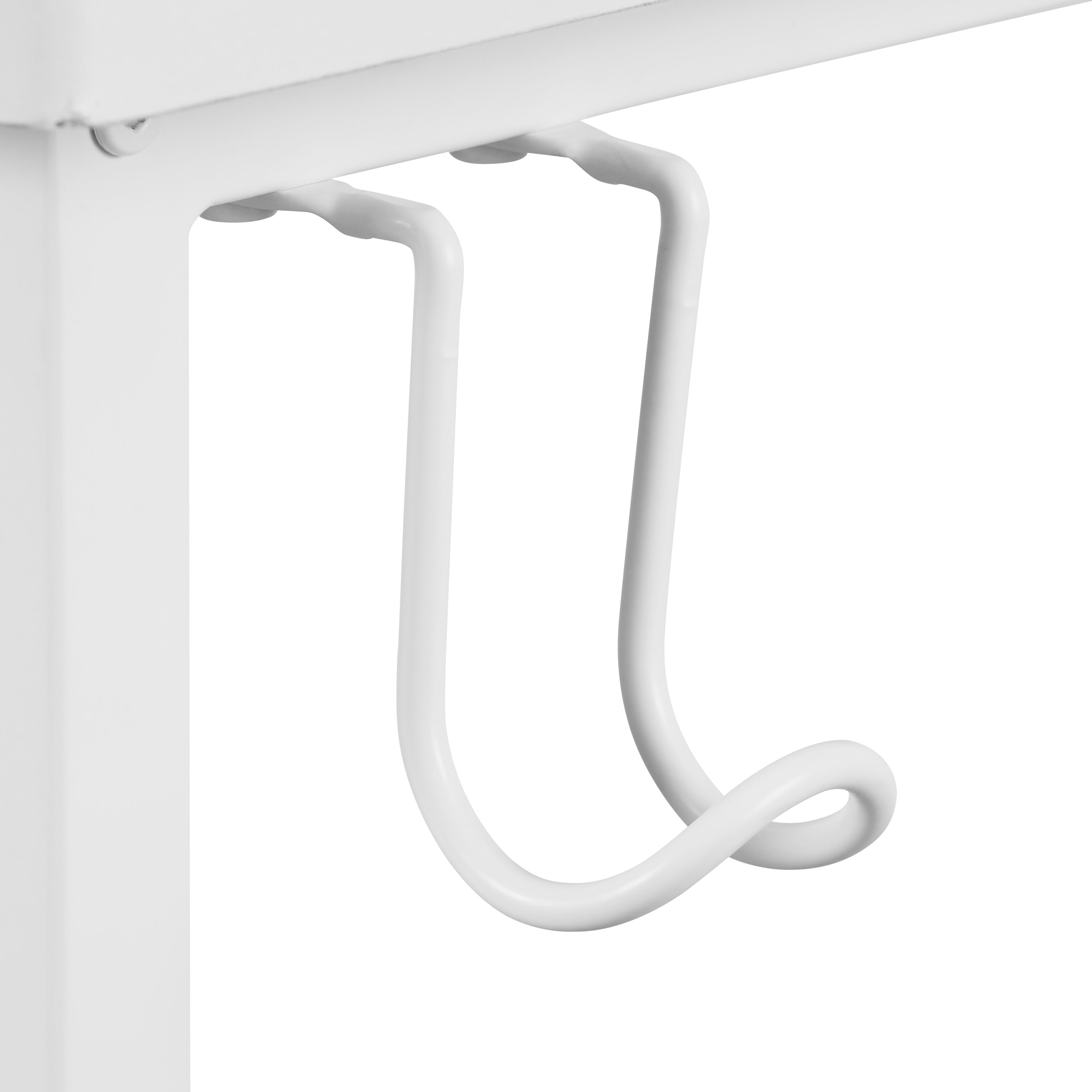 Vega Gaming Desk - White-on-White