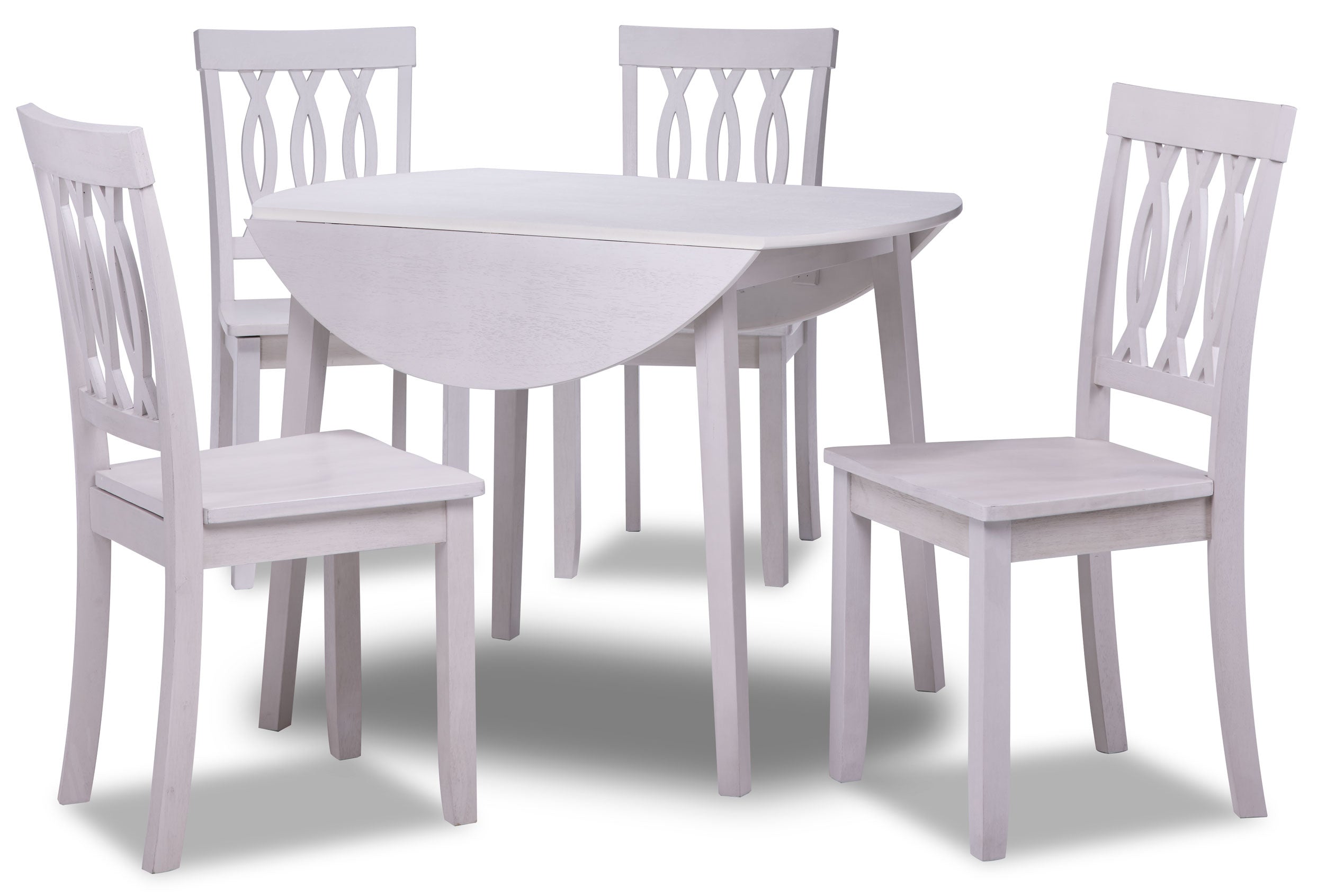 Winter 5-Piece Dining Set - Antique White