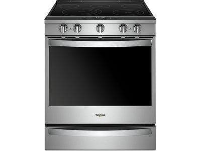Whirlpool Stainless Steel Slide-In Electric True Convection Range (6.4 Cu. Ft.) - YWEE750H0HZ
