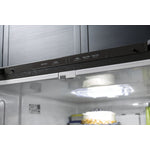 GE Black Counter-Depth French Door Refrigerator (18.6 Cu. Ft.) - GWE19JGLBB
