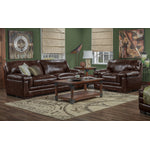 Stampede Leather Chair - Coffee
