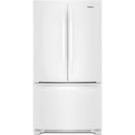 Whirlpool White Counter-Depth French Door Refrigerator (20 Cu. Ft.) - WRF540CWHW