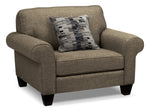 Drake Sofa and Chair Set - Mercury