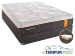 Tempur-Pedic Devote Firm King Mattress and Split Boxspring Set