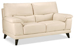 Braylon Sofa and Loveseat Set - Bisque