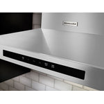 KitchenAid Stainless Steel 30" 600 CFM Wall-Mount Canopy Range Hood - KVWB600DSS