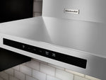 KitchenAid Stainless Steel 30" 600 CFM Wall-Mount Canopy Range Hood - KVWB600DSS