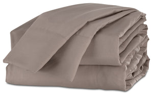 Acadia King Sheet Set - Taupe