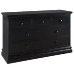 Cameron 7 Drawer Dresser - Black