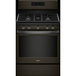 Whirlpool Black Stainless Steel Freestanding Gas Convection Range (5.0 Cu. Ft.) - WFG550S0HV