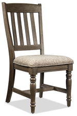 Bilboa 6-Piece Dining Room Set with Bench - Roasted Oak