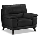 Braylon Sofa and Chair Set - Classic Black