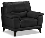Braylon Sofa and Chair Set - Classic Black
