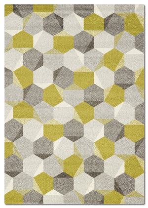 Camino 5' x 8' Area Rug - Green and Grey