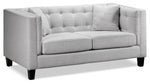 Astin Sofa and Loveseat - Grey