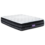 Simmons Beautyrest Ultra Garrett Cushion Firm Queen Mattress and Split Low-Profile Boxspring Set