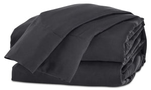 Acadia Full Sheet Set - Dark Grey