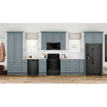 Whirlpool Black Side-by-Side Refrigerator (21 Cu. Ft.) - WRS321SDHB