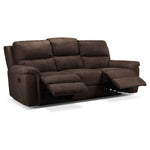 Roarke Reclining Sofa - Walnut
