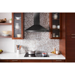 Whirlpool Black Stainless Steel 36" 400 CFM Canopy Wall-Mount Range Hood - WVW53UC6HV