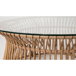 Gulmarg Indoor/Outdoor Glass Top Coffee Table